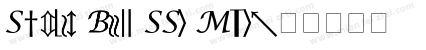 Symbol Book SSi Medi字体转换